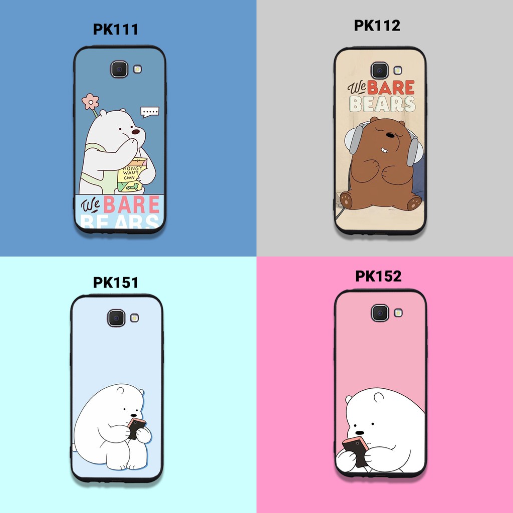 [Freeship từ 50k] ỐP LƯNG SAMSUNG A320 A520 A720 IN HÌNH GẤU WE BARE BEARS CHẤTLƯỢNG-SIÊUBỀN-SIÊUĐẸP