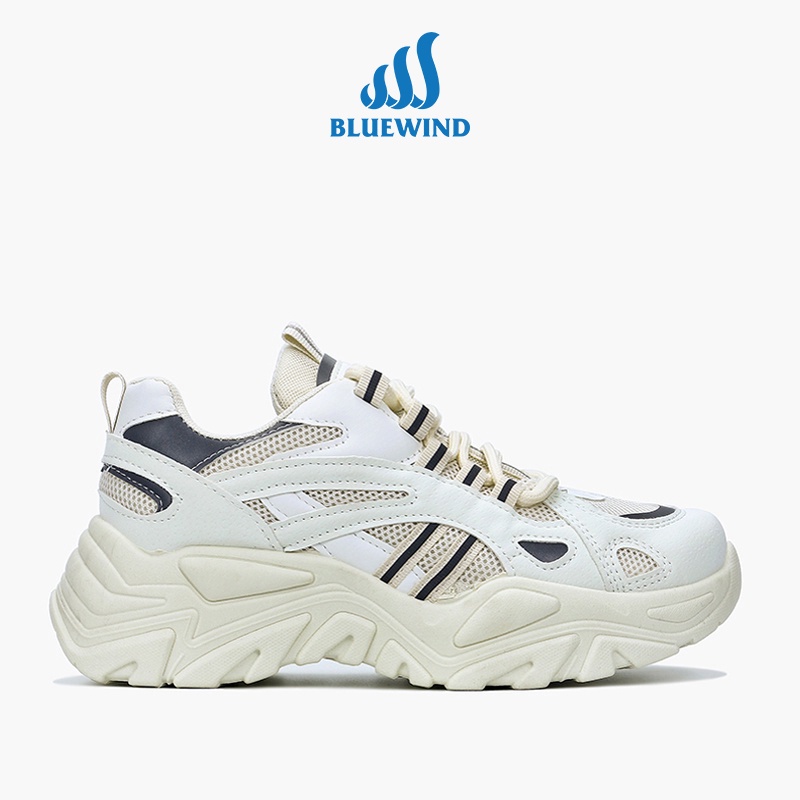 Giày Thể Thao Nữ Đế Cao Lưới Thoáng Khí BLUEWIND 68738