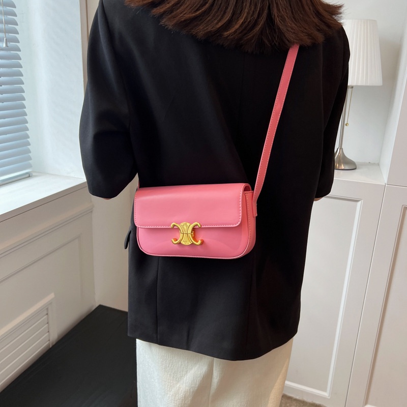 Túi xách nữ mini kẹp nách chất da pu Celin hình chữ nhật xịn đẹp JUMITO T1.057.HO