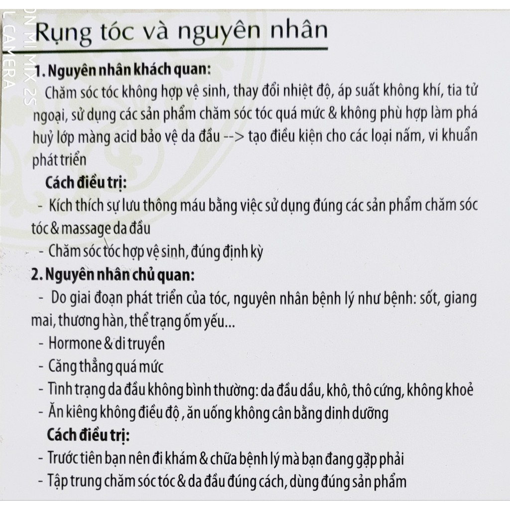 DẦU GỘI CHỐNG RỤNG TÓC ORZEN