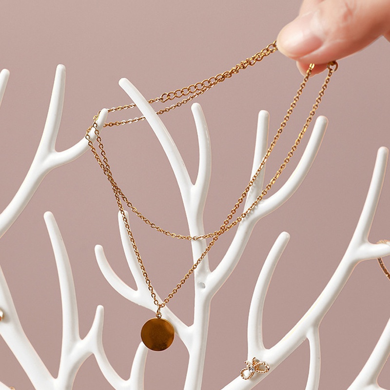 Giá Treo Trang Sức Hình Cây Sừng Hươu Độc Đáo Thời Trang