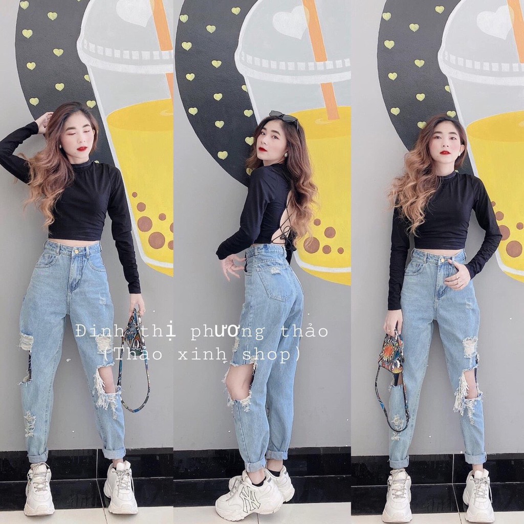 hot trend áo kiểu đan chéo lưng dây siêu hot hit siêu cool