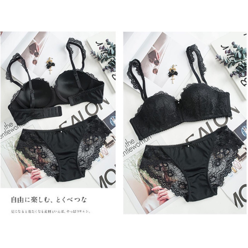 Bộ đồ lót Mandhari ren bèo cao cấp - B | BigBuy360 - bigbuy360.vn