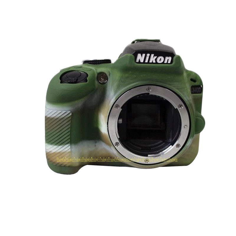 Silicone Vỏ Silicon Bảo Vệ Thân Máy Ảnh Nikon D3400