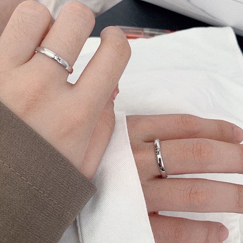 Nhẫn Hở Hình Mèo Dễ Thương Có Thể Điều Chỉnh Cho Cặp Đôi / Cặp Đôi