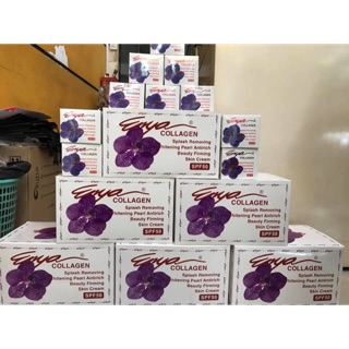 Kem Enza Hoa Lan tím, tinh chất Ngọc Trai và Colagen  , chống nắng SPF50