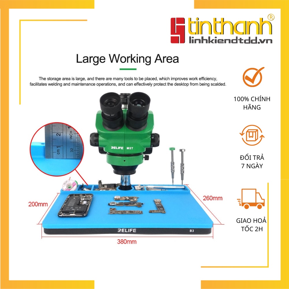 Đế B3 Relife RL-160B sử dụng cho kính hiển vi