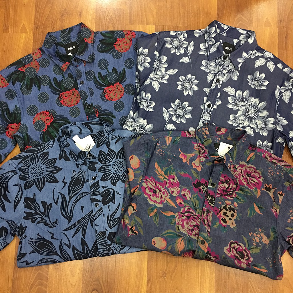 Sơ Mi Họa Tiết ASOS
