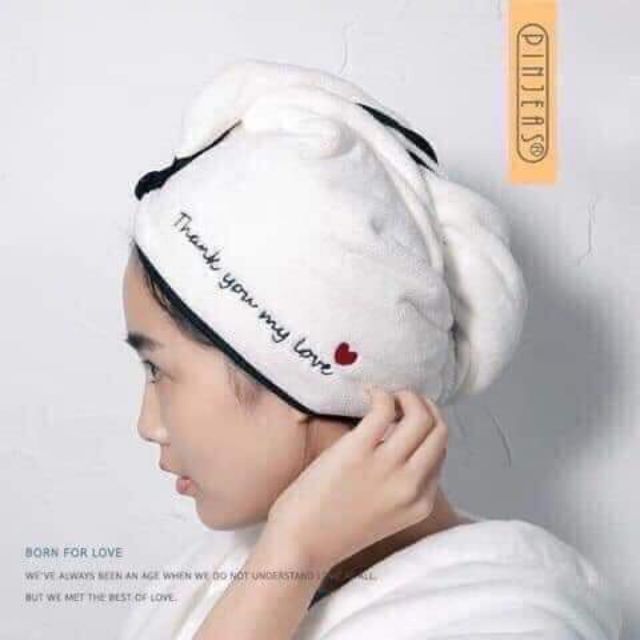 KHĂN QUẤN KHÔ TÓC