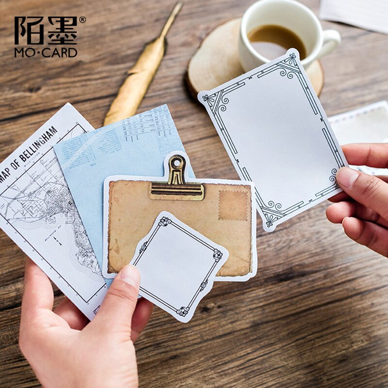Set 45 Miếng Dán Trang Trí Phong Cách Vintage