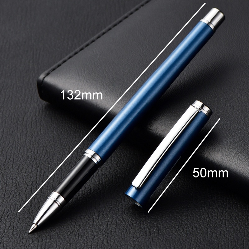 Bút Bi Mực Gel Ngòi 0.5MM Deli S82 Bằng Hợp Kim Nhôm Chất Lượng Cao