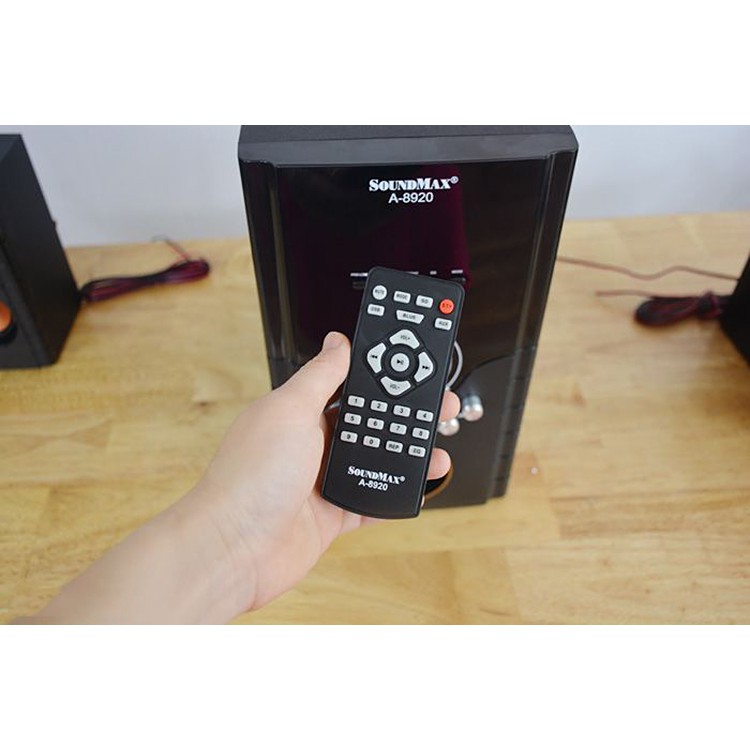 Loa 4.1 SOUNDMAX A8920 Chính hãng (USB, Thẻ nhớ, Bluetooth, Remote) âm thanh cực hay siêu bền  bảo hành 12 tháng 1 đổi 1