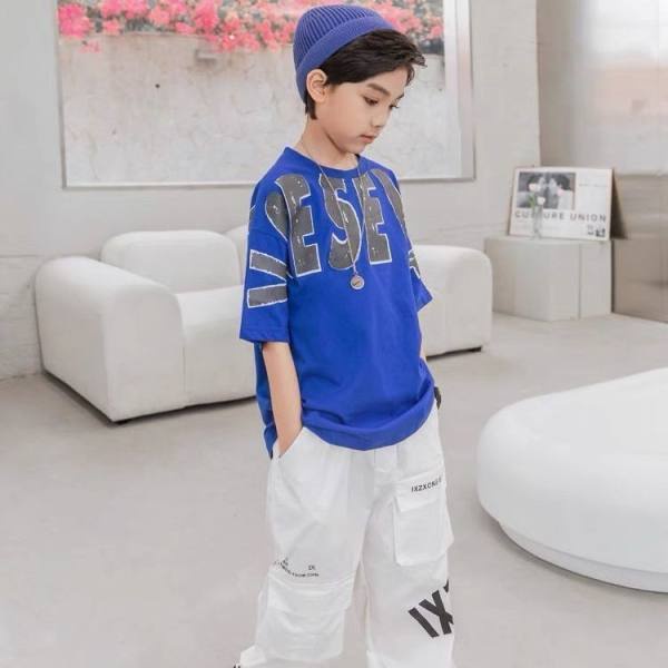Áo Thun Tay Ngắn In Chữ Trẻ Trung Cho Bé Trai 2022