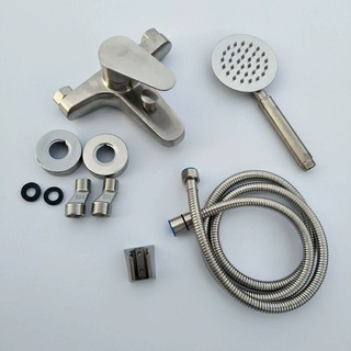 Bộ vòi củ sen tắm nóng lạnh inox 304 cao cấp, vòi hoa sen nước mạnh