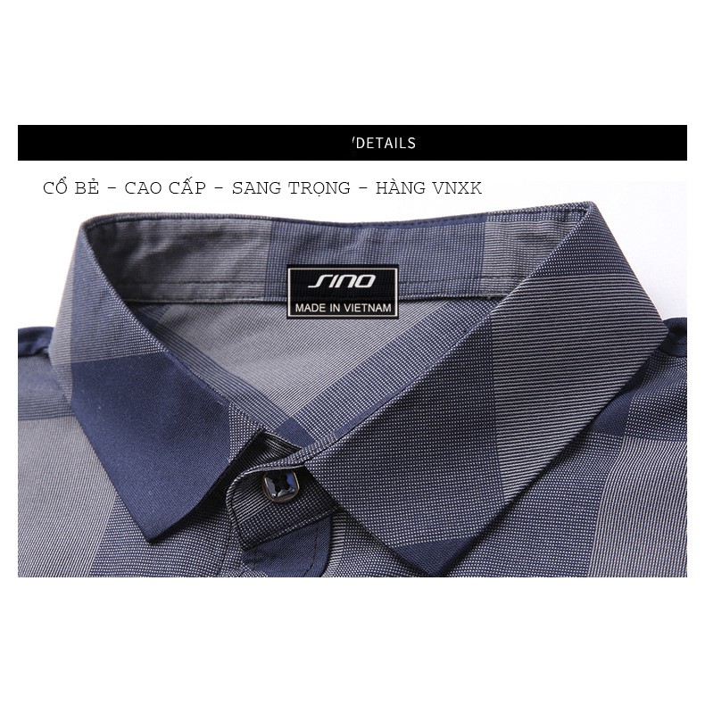 Áo Sơ Mi Nam FLASHBACKS Dài Tay - Kẻ Caro FLASBACKS Cao Cấp - Vải Lụa Không Nhăn - AD00001 | BigBuy360 - bigbuy360.vn