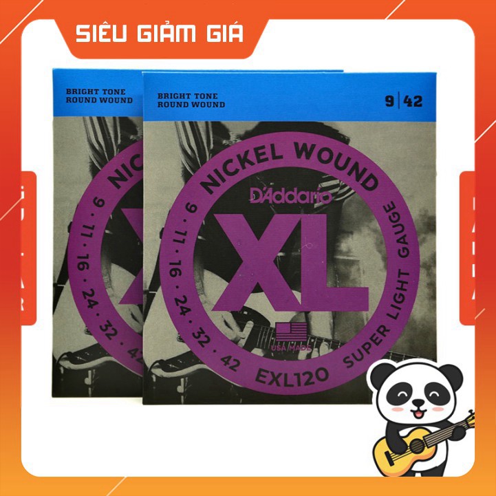 (Hot Sale) Dây Đàn Electric Guitar D'Addario EXL120 [Size 9]