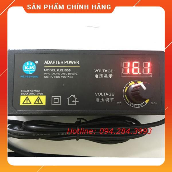 Bộ adapter chỉnh nguồn đa năng từ 3v đến 24v 2.5A dailyphukien