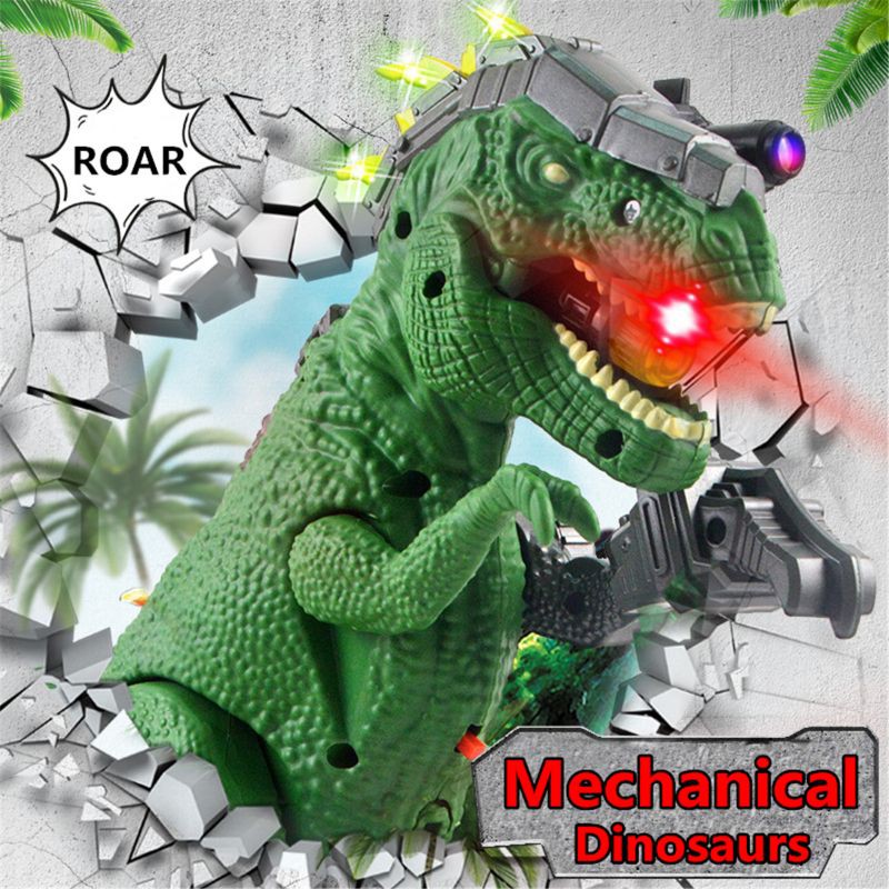 (GIÁ CỰC RẺ) Bộ đồ chơi khủng long siêu mới lạ dành riêng cho bé trai trên 1 tuổi, sử dụng pin AA có đèn và nhạc