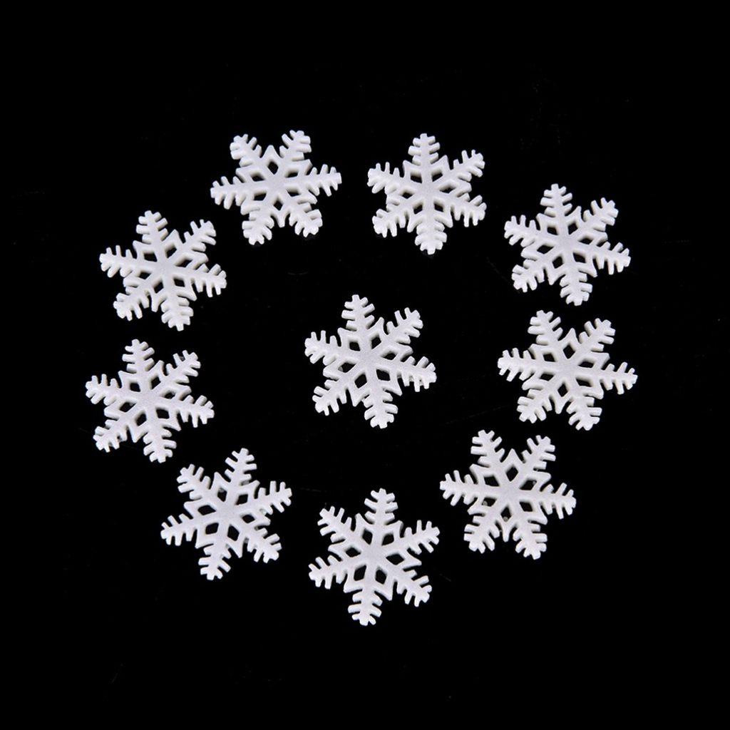 Phụ Kiện Trang Trí Giáng Sinh Mini Màu Trắng Dùng Làm Đạo Cụ Chụp Ảnh DIY