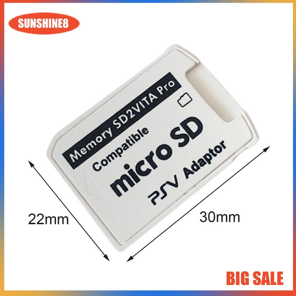 【SUN】Version 5.0 SD2VITA Adapter For PS Vita Memory TF Card for PSVita Game Card