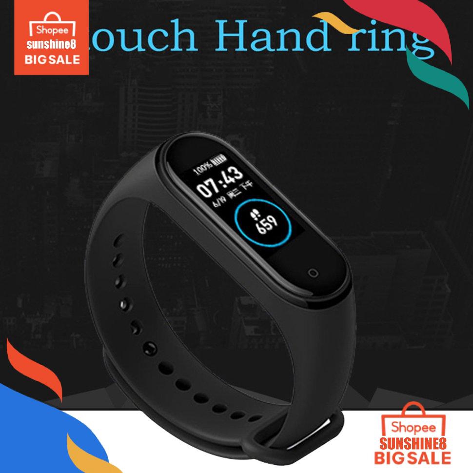 Đồng Hồ Thông Minh Harga Terendahm4 Theo Dõi Sức Khỏe Kết Nối Bluetooth