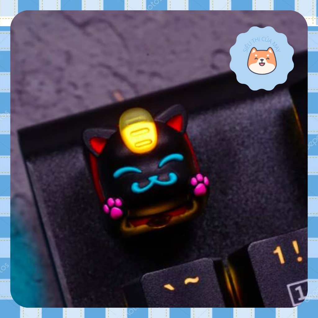 Keycap artisan Hot Keys Project cho bàn phím cơ Lucky Cat
