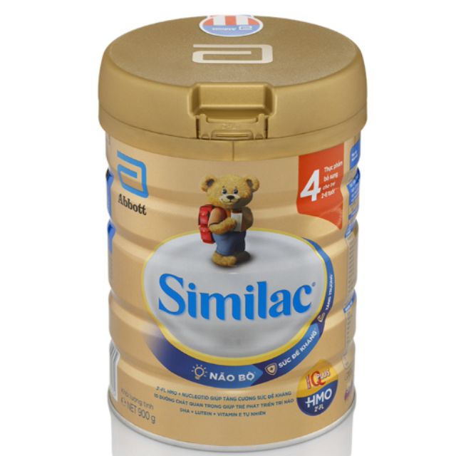 [Hải Dương] sữa Similac IQ Plus HMO số 4 ( 900g dành cho trẻ từ 2 - 6 tuổi )