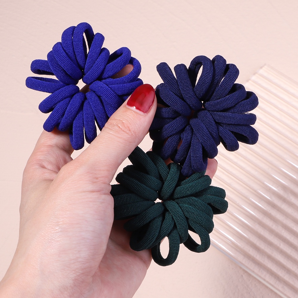 Set 20 dây buộc tóc co giãn KIDSBOWS nhiều màu sắc tùy chọn thời trang xinh xắn cho bé gái