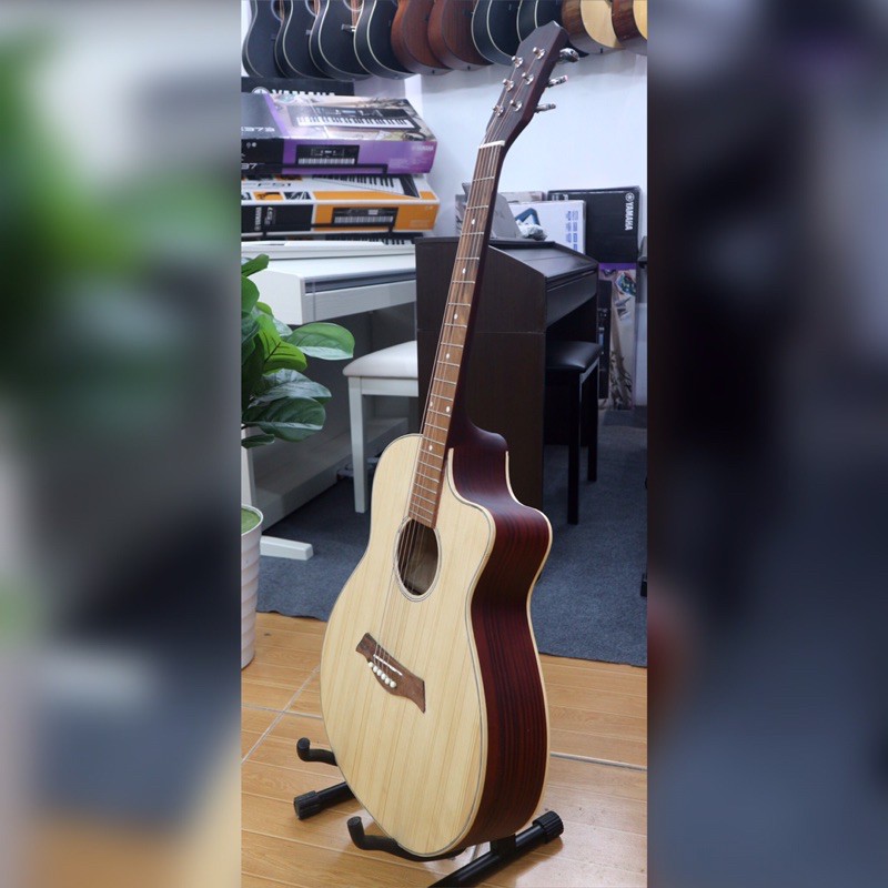 Đàn Guitar Acoustic size 41 Mặt gỗ thịt Chơi nhạc đệm hát solo