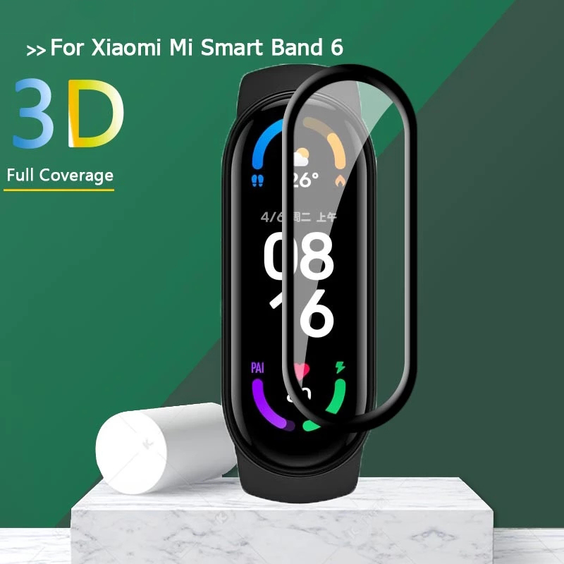 Miếng Dán Bảo Vệ Màn Hình Cho Đồng Hồ Thông Minh Xiaomi Mi Band 6 Nfc Miband 6