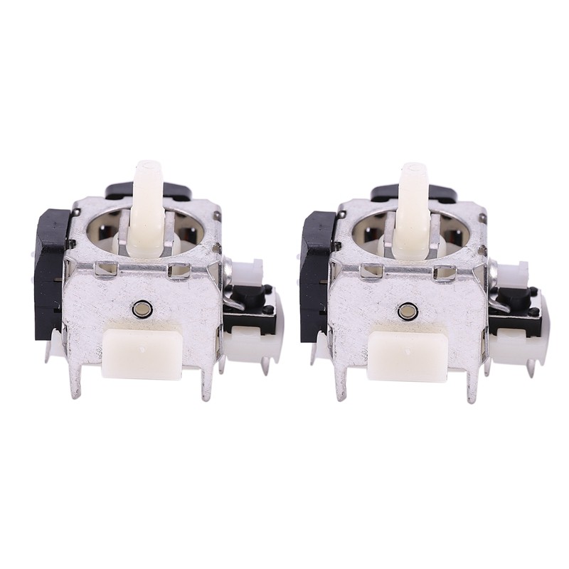 2Pcs 3D Analog Vibration Joystick Thumbstick Controller ule Thumb Stick Rocker For Microsoft Ps2 Gaming Repair Parts