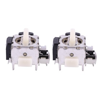 2Pcs 3D Analog Vibration Joystick Thumbstick Controller ule Thumb Stick Rocker For Microsoft Ps2 Gaming Repair Parts