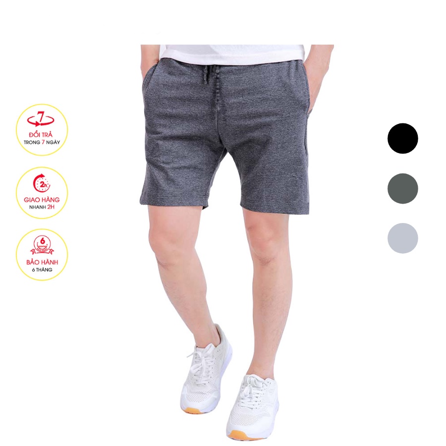 Quần đùi nam,quần thun nam phong cách Hàn Quốc,short nam coton co dãn - QDHT101 | BigBuy360 - bigbuy360.vn