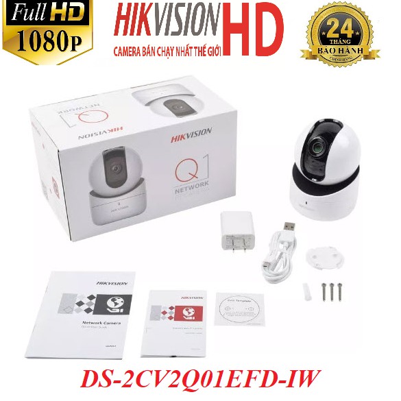 Camera Hikvision DS-2CV2Q01EFD-IW 1MP