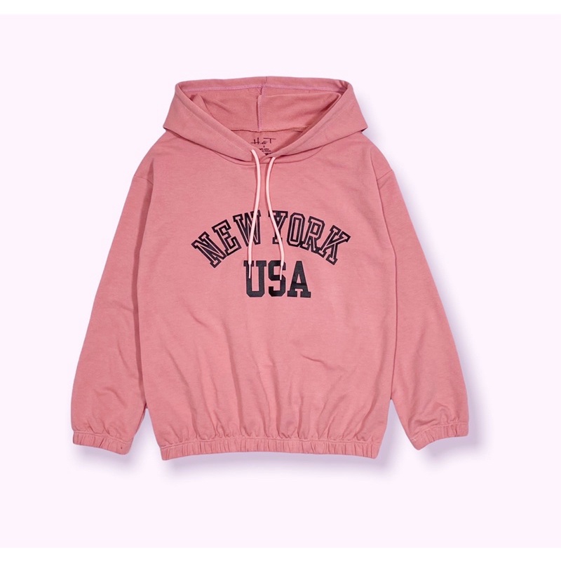 Áo nỉ da cá hoodie chị gấu nhẹ 2 màu, áo nỉ có mũ cho bé gái lớn, áo nỉ size to