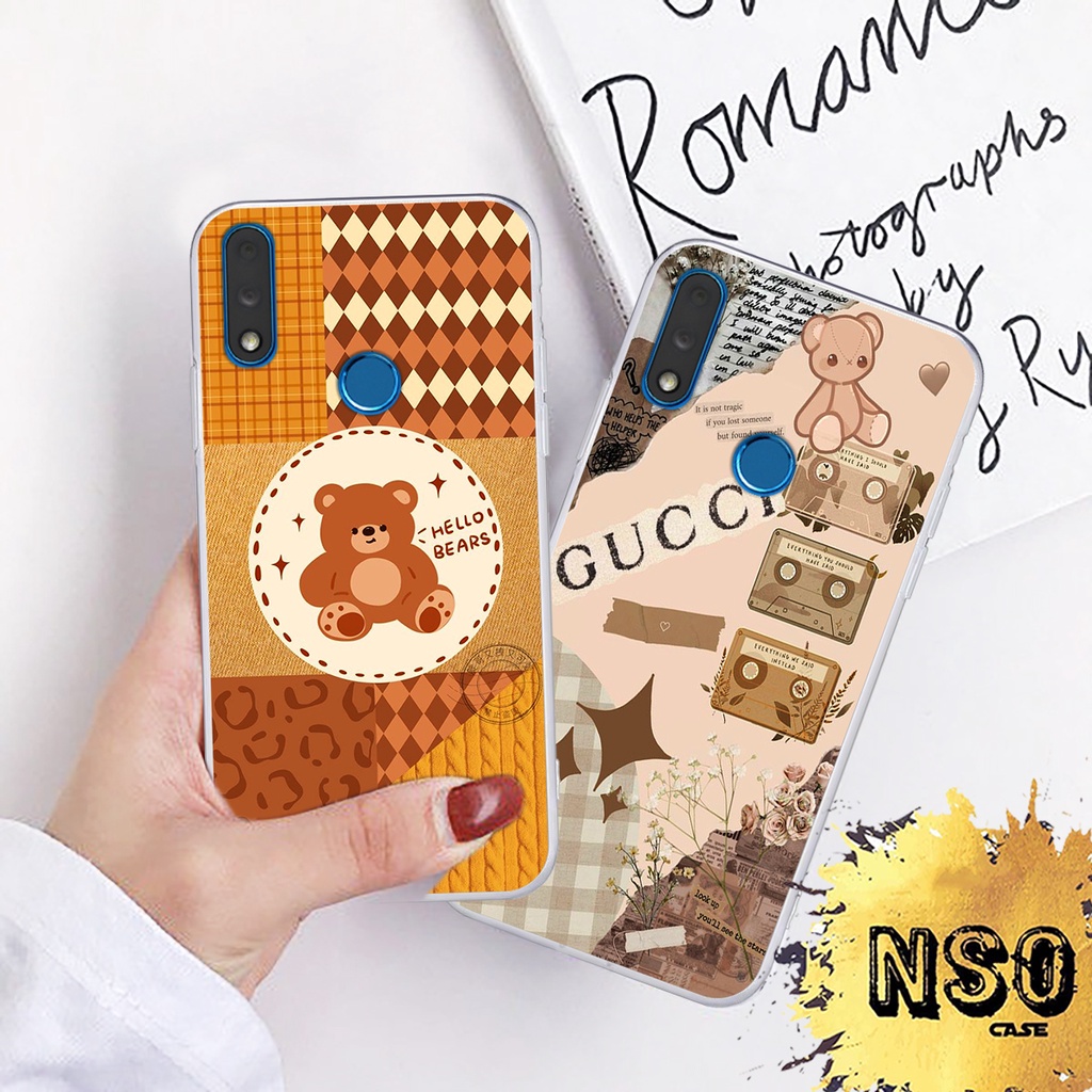 Ốp Lưng Vsmart Star 3 - Vsmart Star 4 In Hình họa tiết gấu dễ thương đẹp