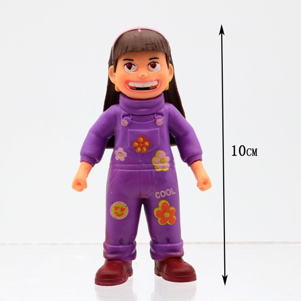 Set 5 Đồ trang trí Gấu Trúc Đỏ Dễ Thương Dùng Để Trang Trí