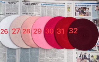 Mũ nồi Beret thời trang