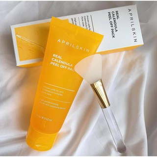Mặt Nạ Lột Thanh Lọc Làm Sáng Da Aprilskin Real Calendula Peel Off Pack 100g