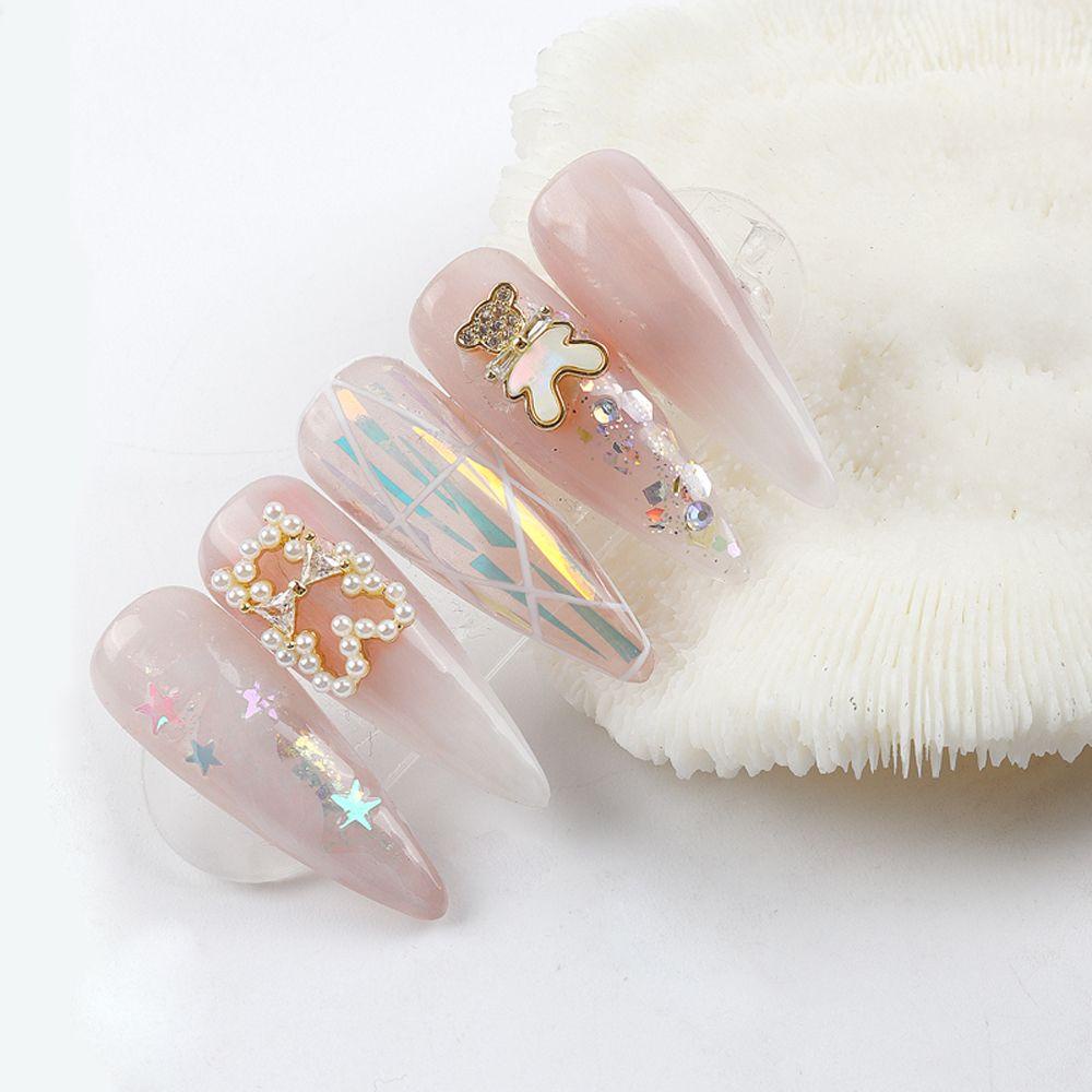 OCEANMAP Đá 3D Lấp Lánh Tự Trang Trí Móng Tay