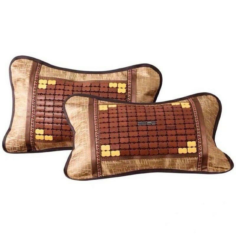 Gối trúc hạt mây điều hòa cao cấp thoáng khí mát lạnh cho mùa hè kích thước 30 x 50cm
