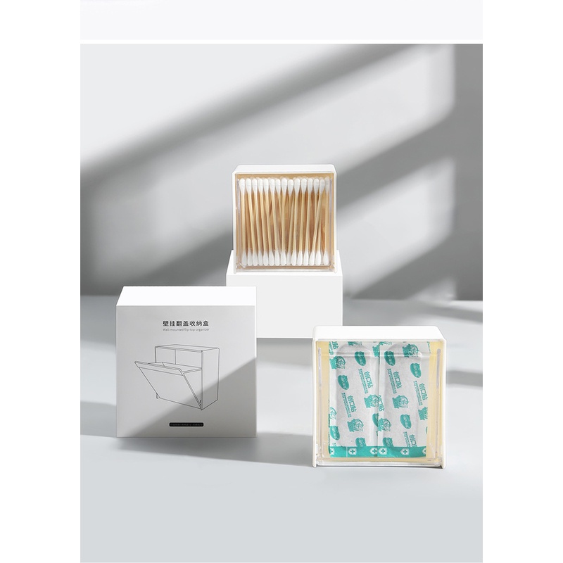 Hộp Nhựa Trong Suốt Đựng Đồ Gắn Tường Tiện Lợi