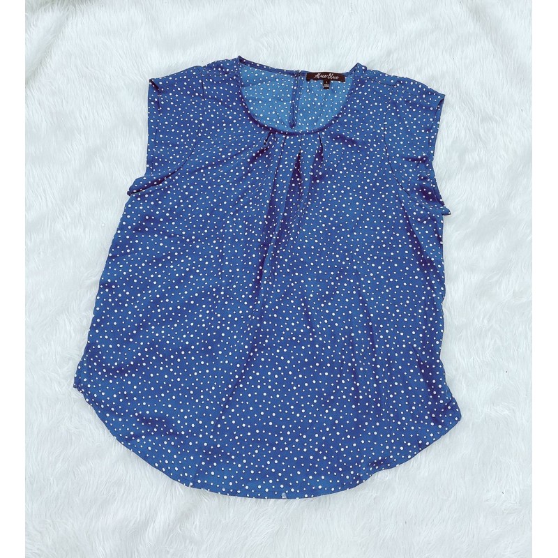 Áo voan kiểu Alue Blue