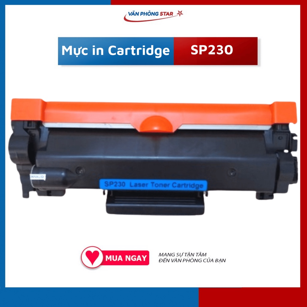 Hộp mực SP230 dùng cho máy in Ricoh SP 230DNW,230SFNW/ M340 - CAM KẾT BẢO HÀNH 1 ĐỔI 1