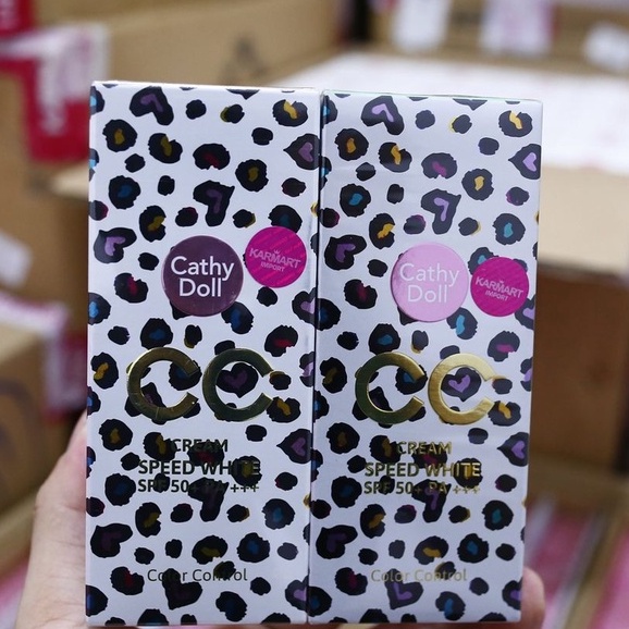Kem Nền Trắng Da Cathy Doll Speed White CC Cream SPF50+ PA+++