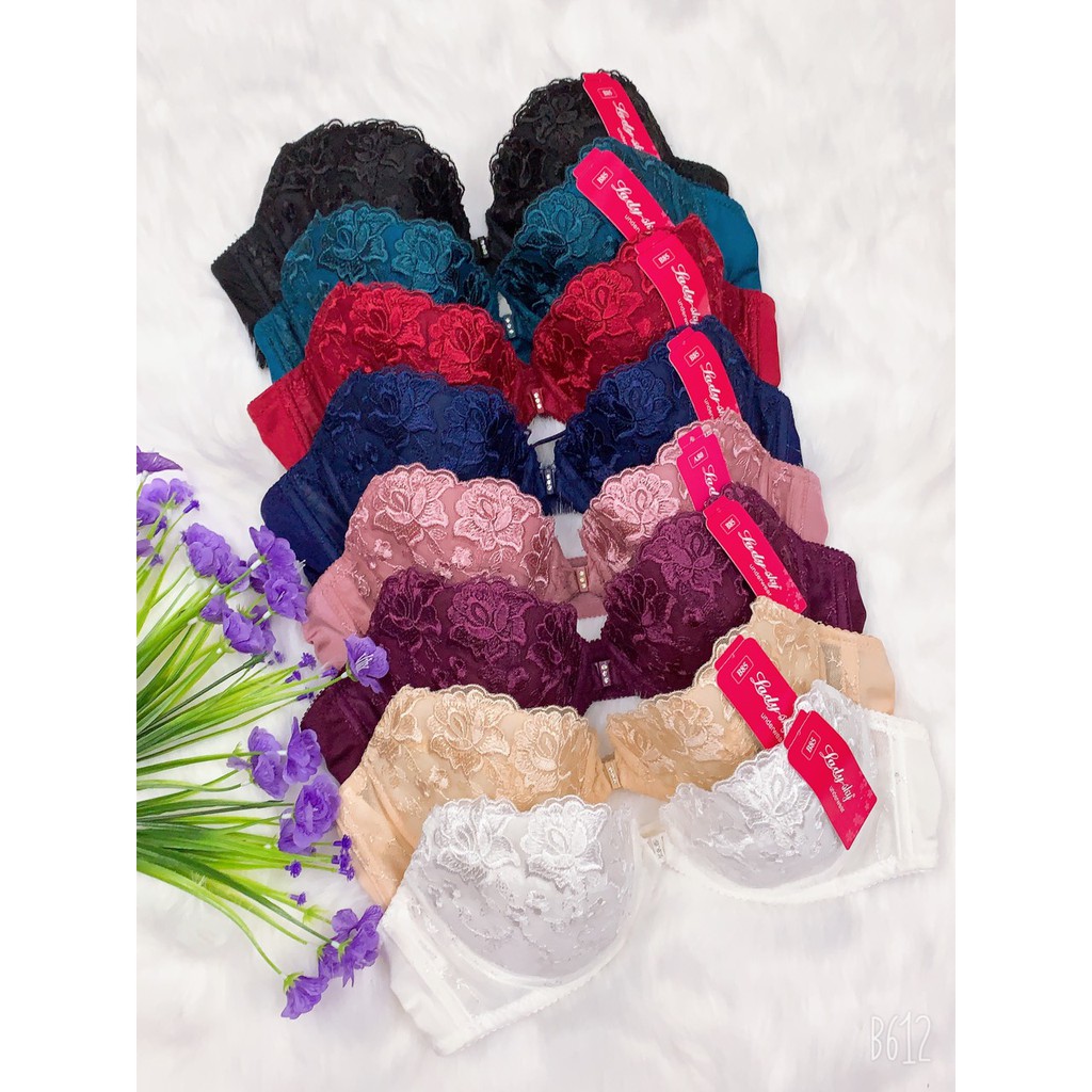 ÁO LÓT NỮ CÀI TRƯỚC MỎNG THÊU HOA LADY 518