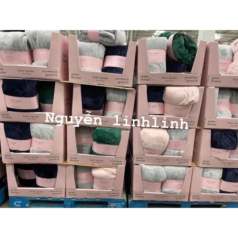 Chăn lông KATE SPADE NEW YORK - size 2,33mx2,48m