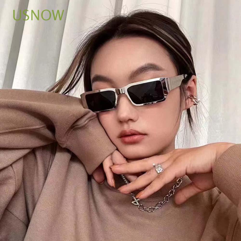 Kính Mát Gọng Thép Phong Cách Châu Âu Đơn Giản Cho Nữ