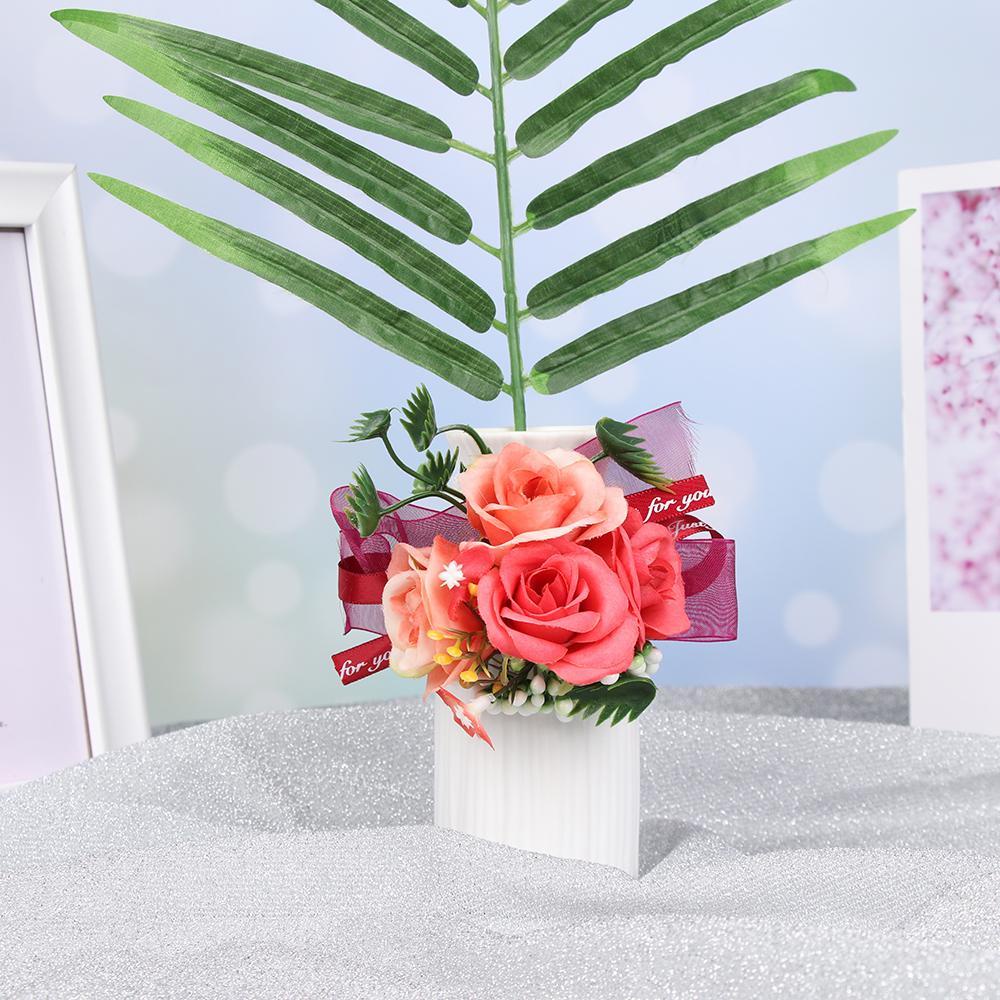 KUNHEV Vòng Đeo Tay Hoa Mẫu Đơn Bằng Lụa Nhiều Màu Cho Phù Dâu Chú