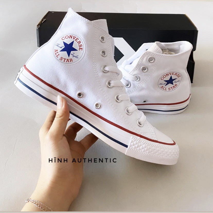 Giày Converse classic trắng cổ cao